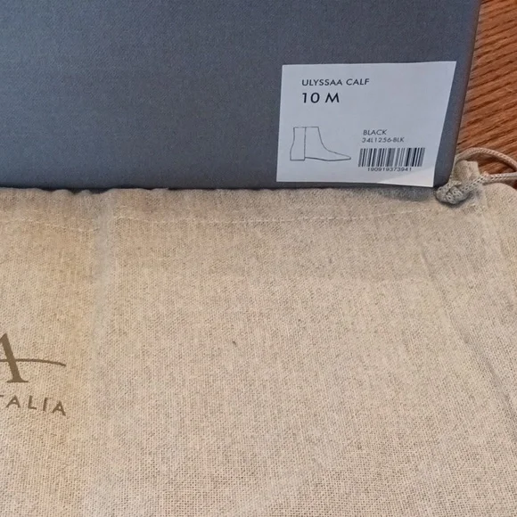 Aquatalia Women's Black Ankle Boots Size 10 "Ulyssaa" - Picture 5 of 5